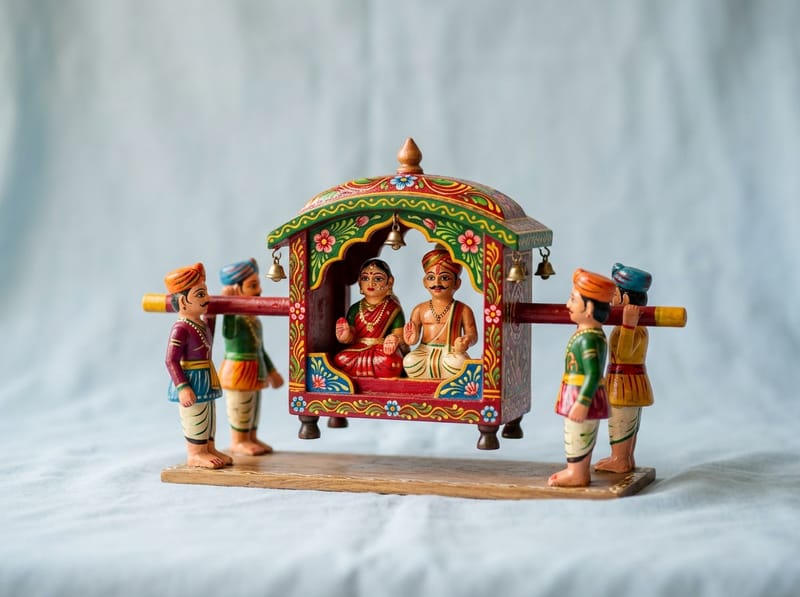 Kondapalli wedding palanquin