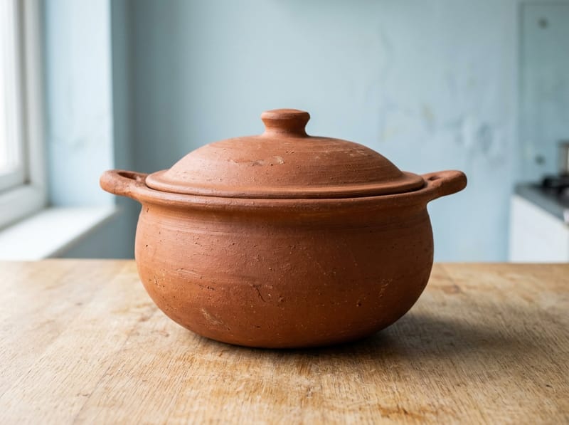Clay cooking pot (mitti handi)