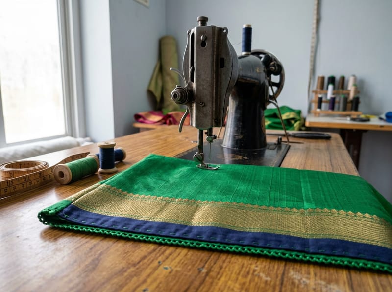 Saree fall and pico
